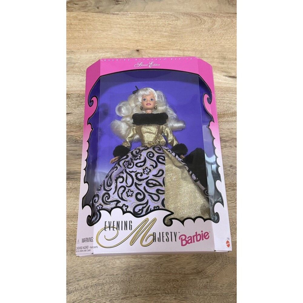 Evening Majesty Barbie Doll Evening Elegance Series 1996 Mattel 17235